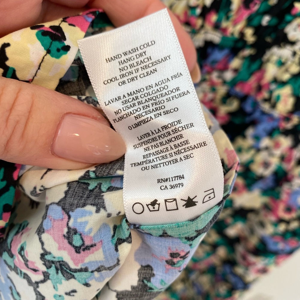 NWOT RAILS Carmen Smock Waist Sundress in Multi Floral Print - Picture 13 of 15